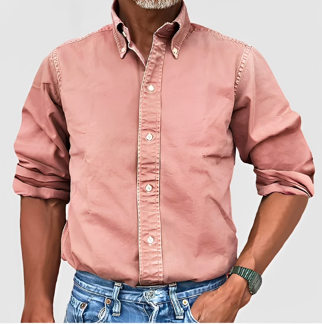 Erwan - Chemise homme classique à manches longues