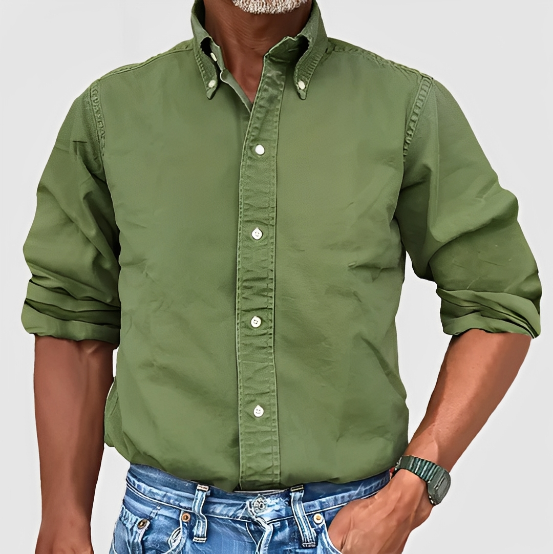 Erwan - Chemise homme classique à manches longues