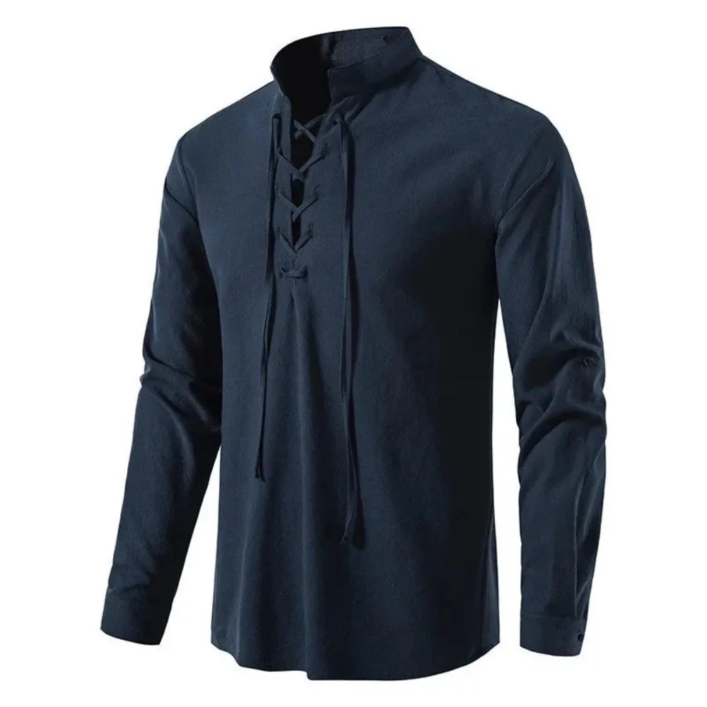 Oliver - Chemise à Manches Longues avec Détails en Corde
