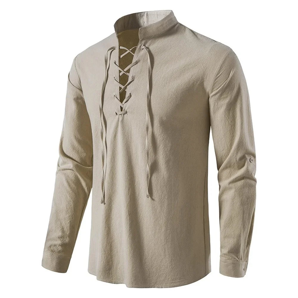 Oliver - Chemise à Manches Longues avec Détails en Corde