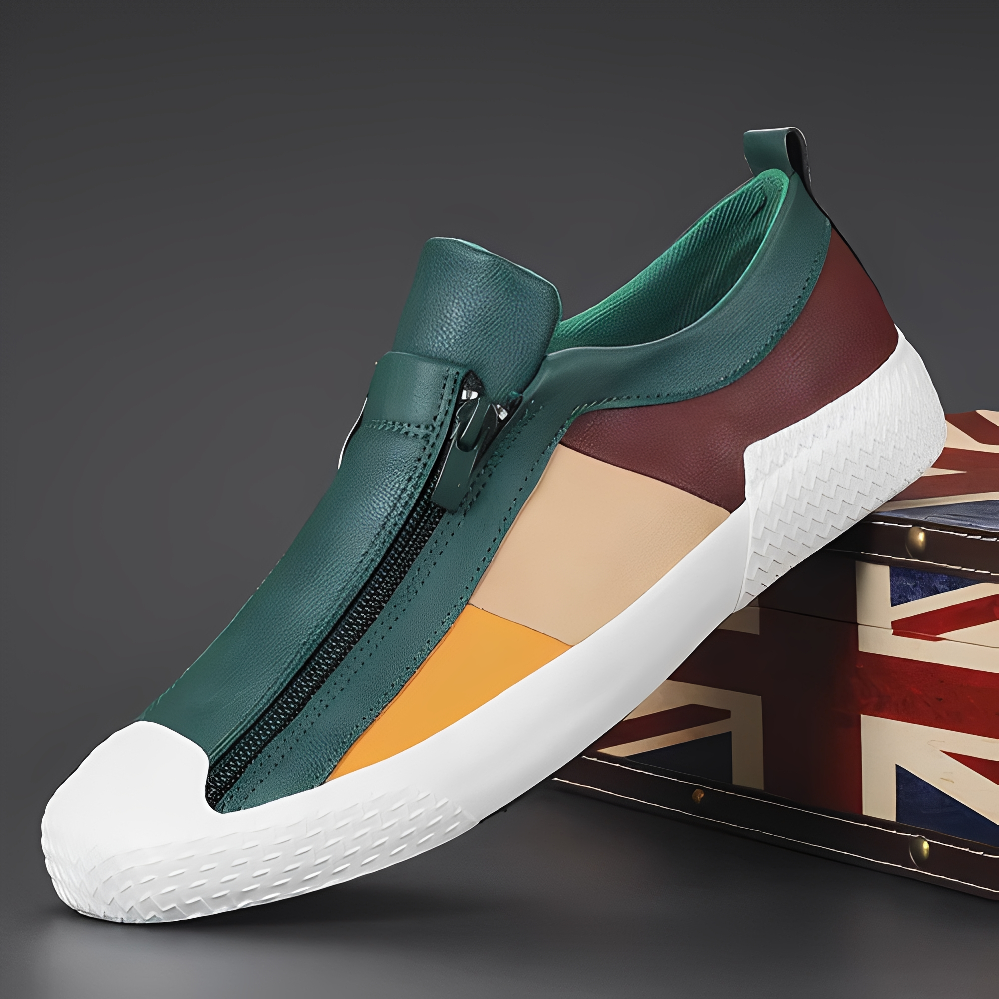 Louise - Baskets slip-on modernes pour homme