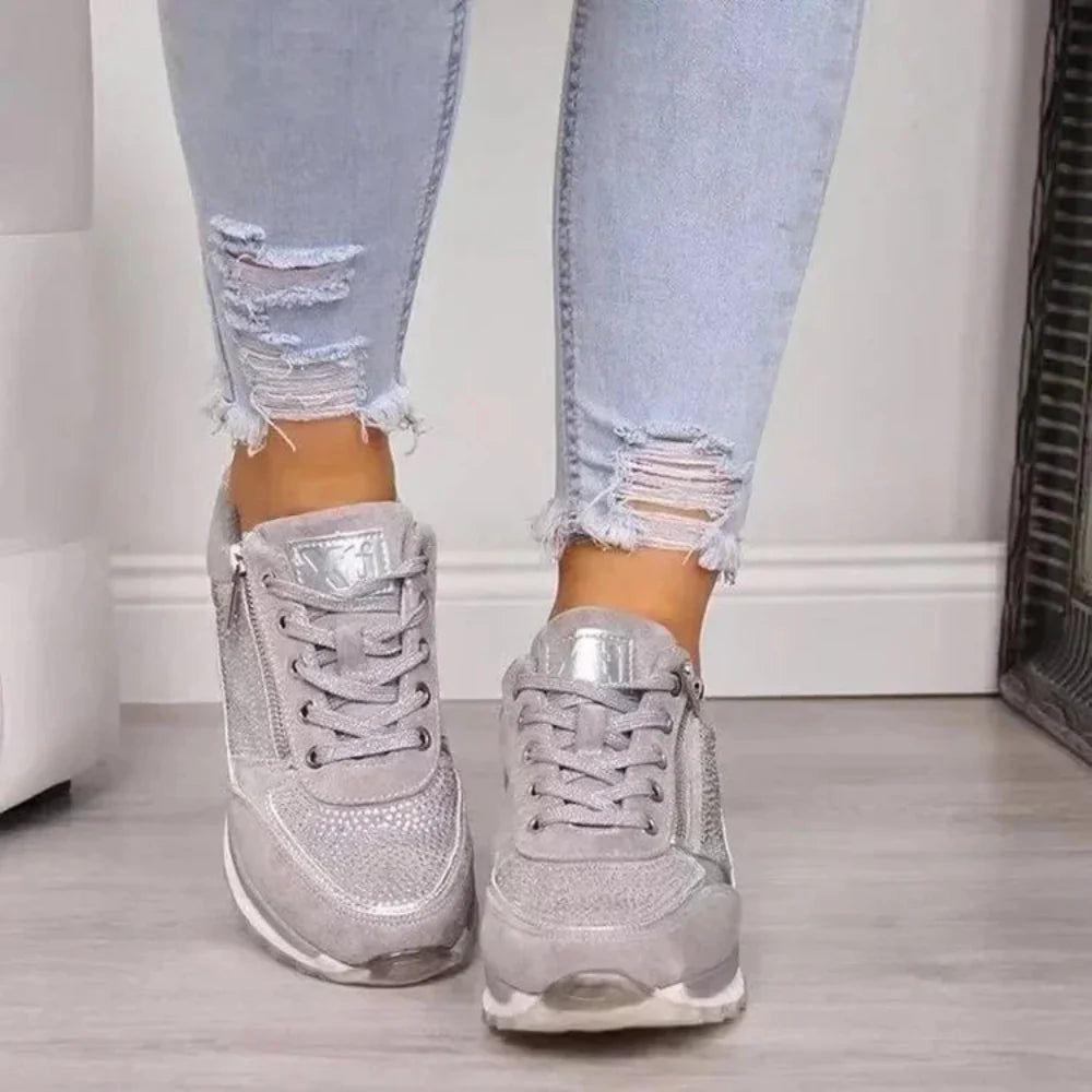 Ava - Baskets avec Fermeture Éclair