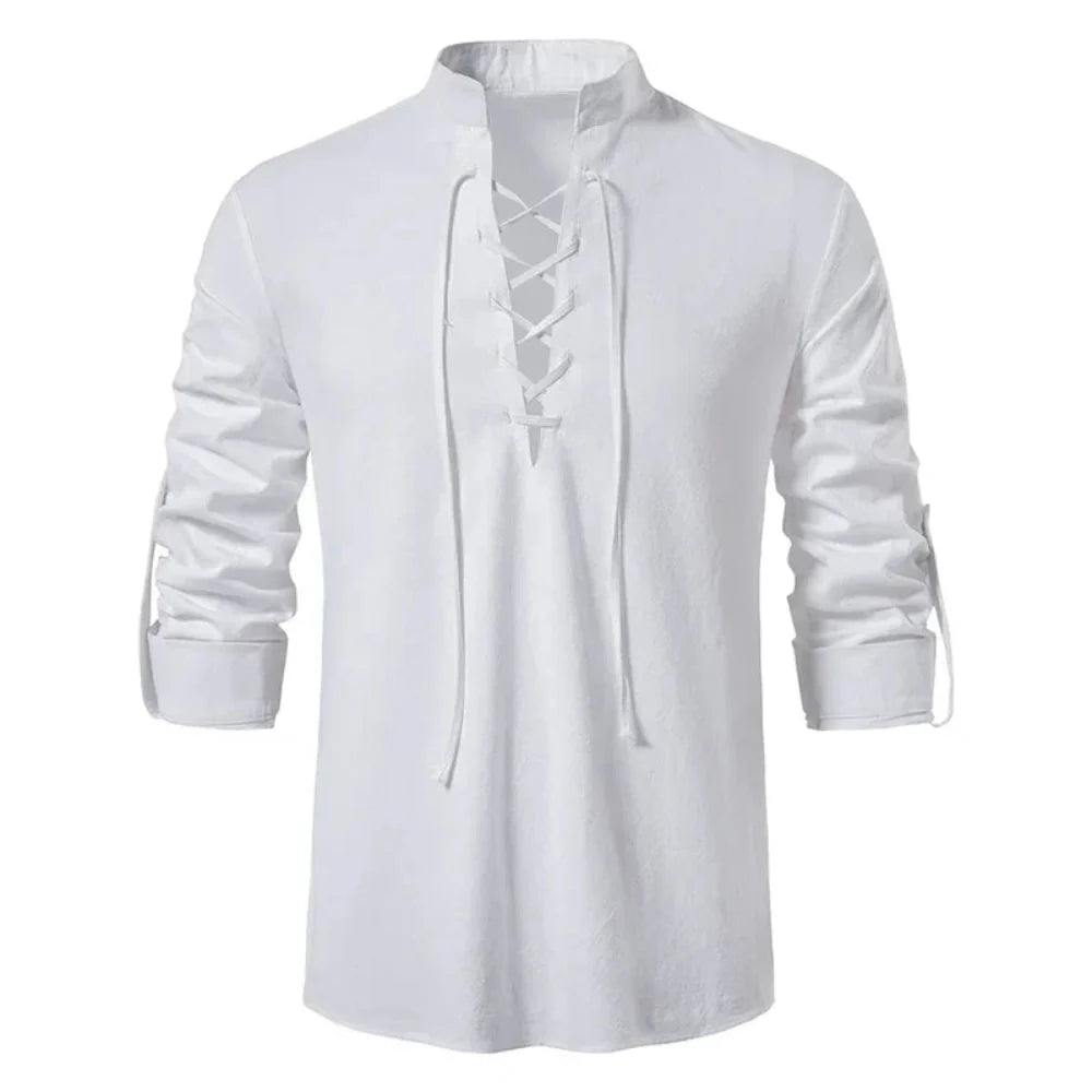 Oliver - Chemise à Manches Longues avec Détails en Corde