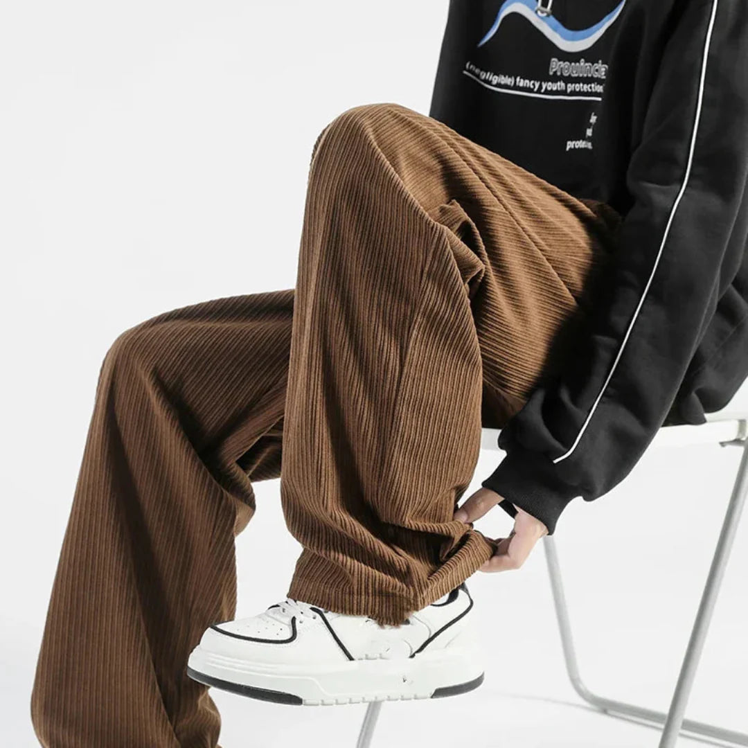 Quinn - Pantalon texturé