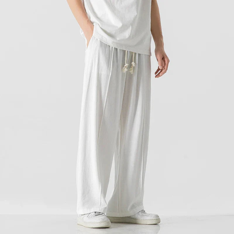 Ezra - Pantalon avec taille élastique
