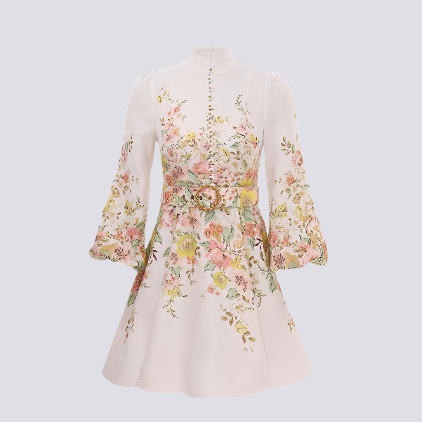 Saskia - Jolie robe courte avec boutons pour femmes