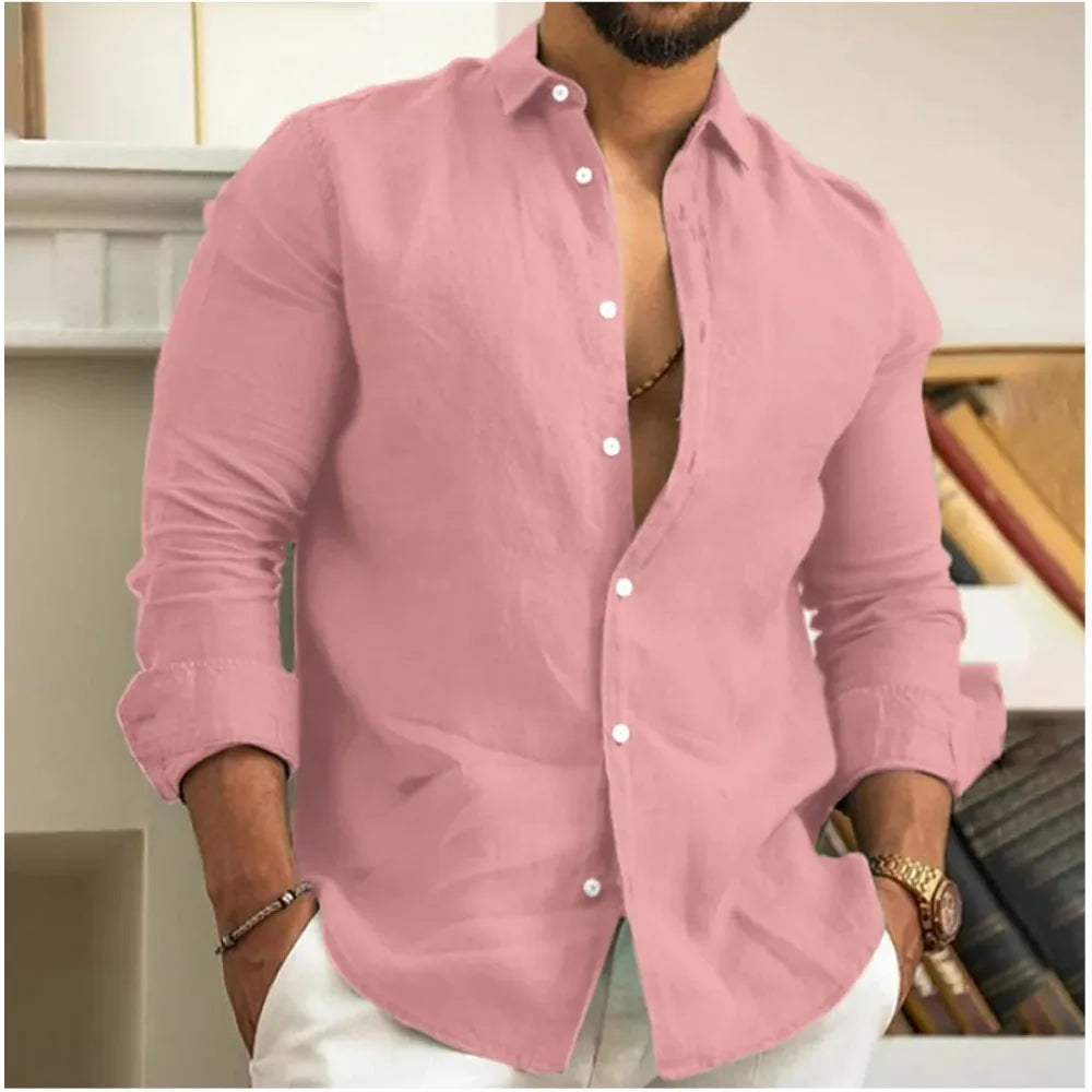 Ronnie – Camisa ligera y transpirable para hombre