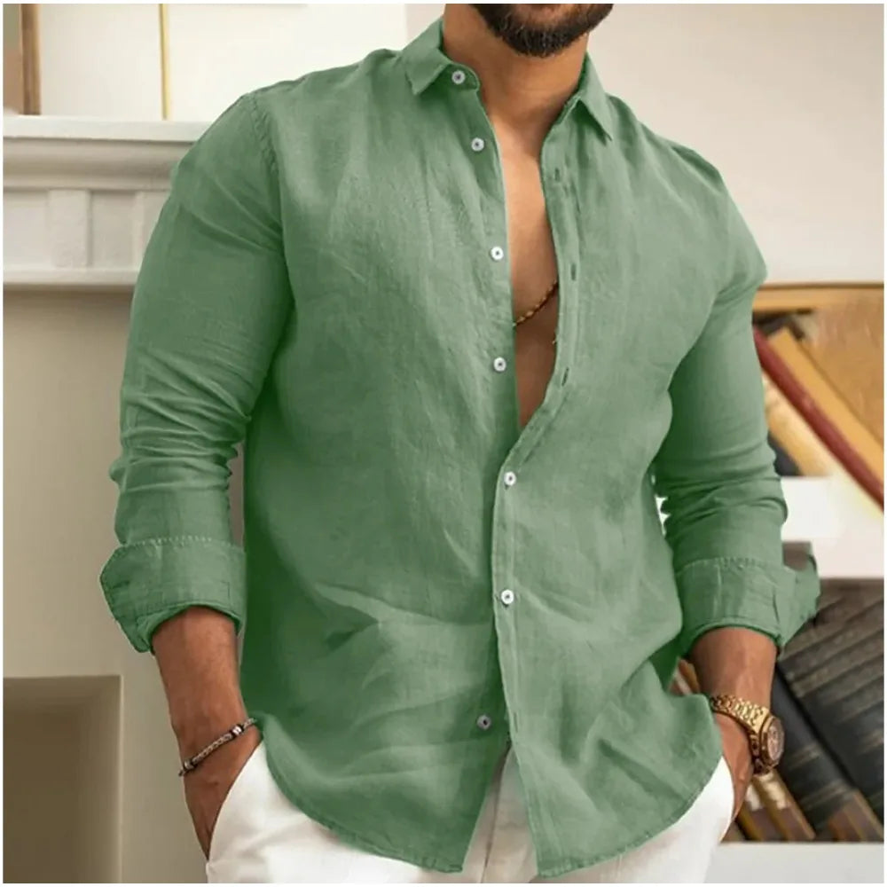 Ronnie – Camisa ligera y transpirable para hombre