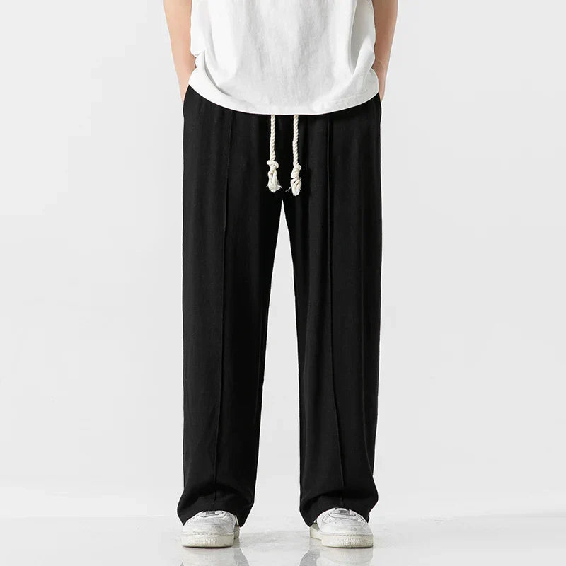 Ezra - Pantalon avec taille élastique