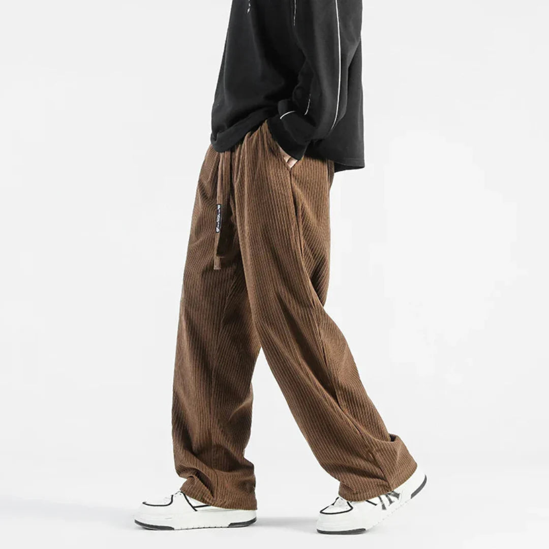 Quinn - Pantalon texturé