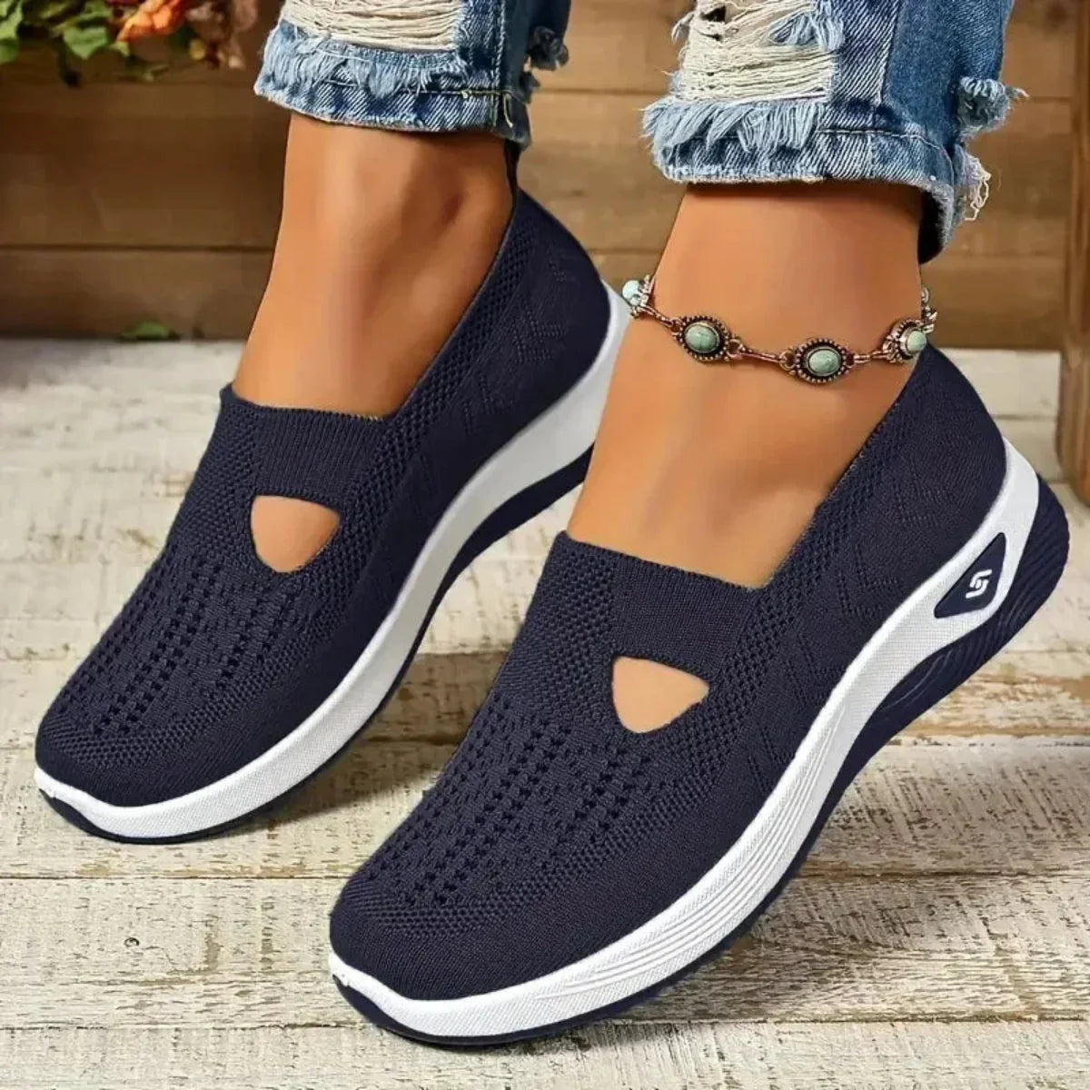 Madelline - Baskets pour femme avec talon