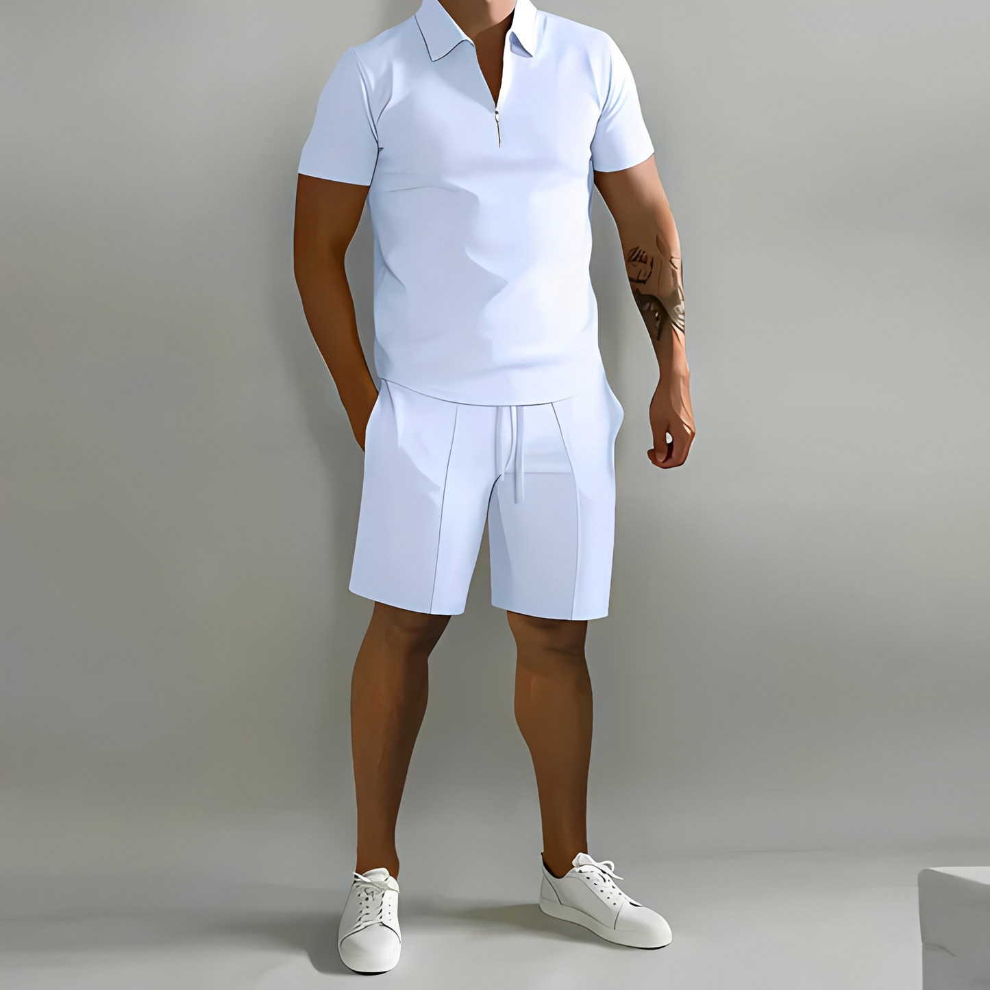 Claude - Ensemble d'été deux pièces pour homme