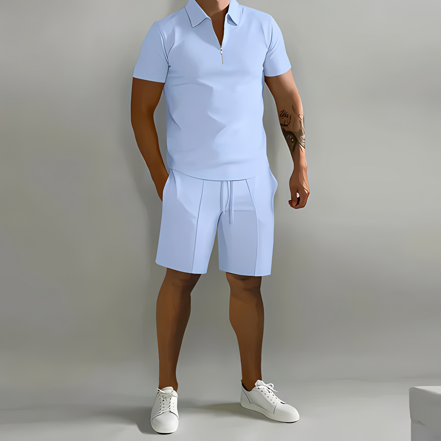 Claude - Ensemble d'été deux pièces pour homme