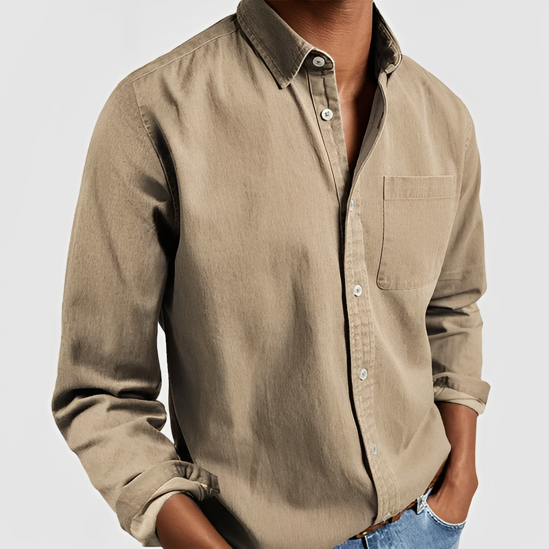 Jovanie - Chemise homme décontractée pour l'été