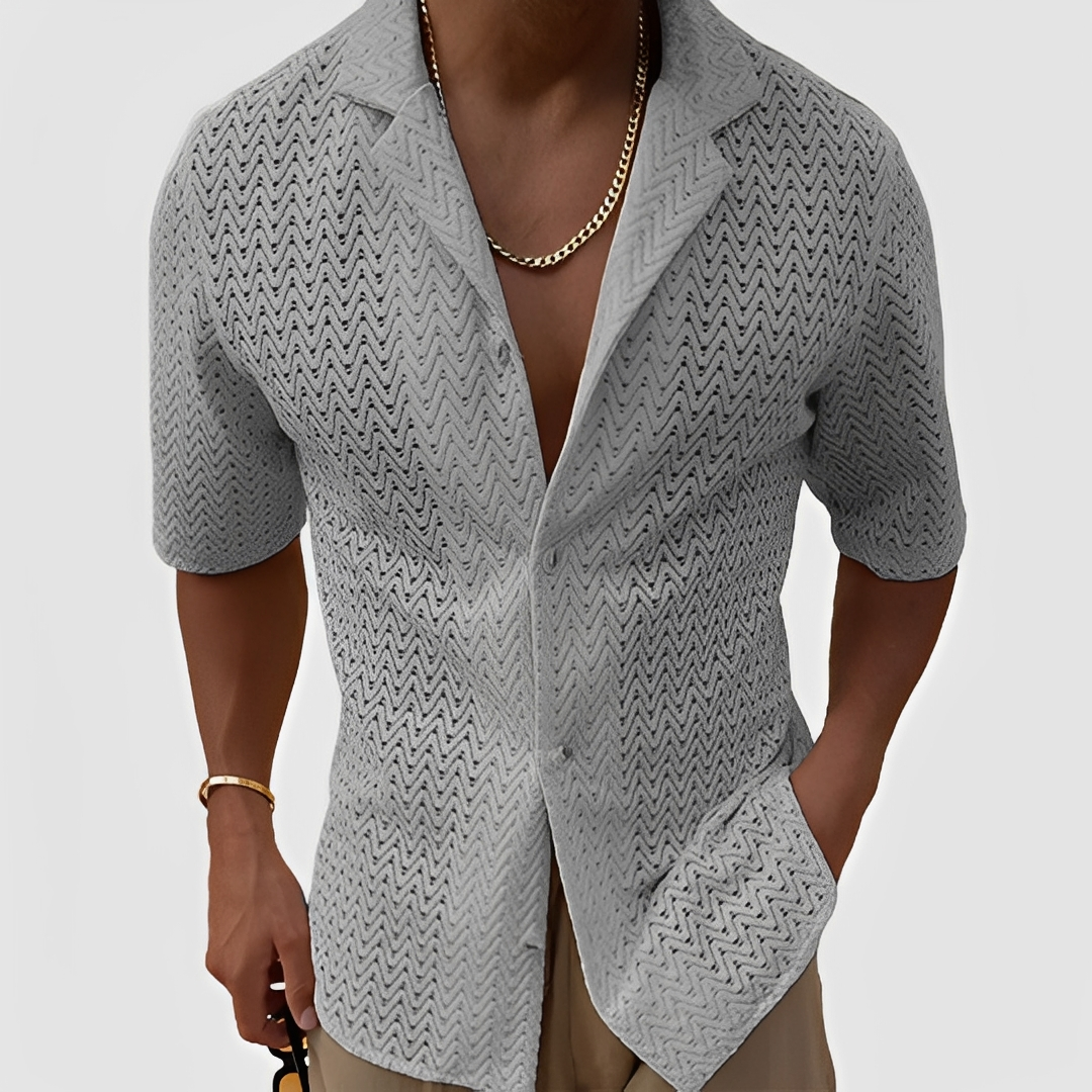 Bernie - Chemise homme d'été légère et aérée