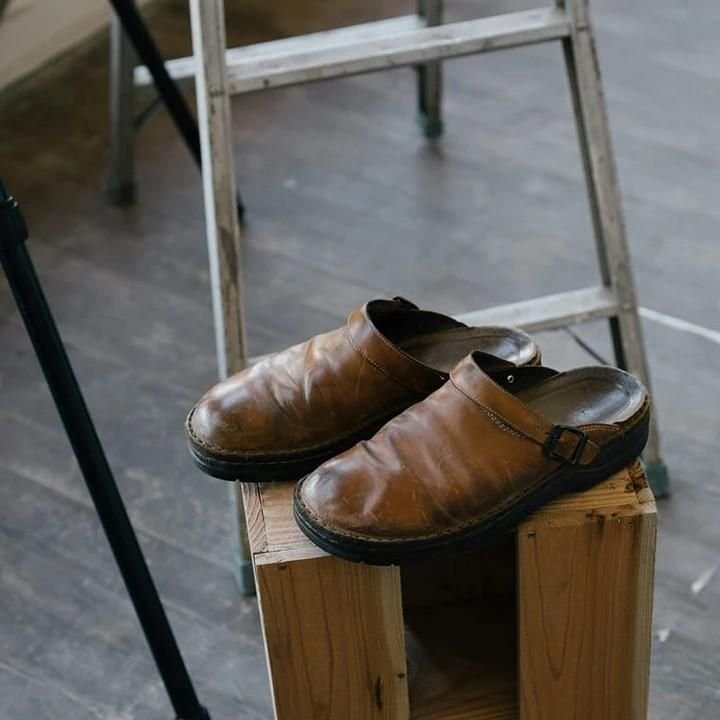 Yani - Pantuflas ortopédicas de cuero para hombre