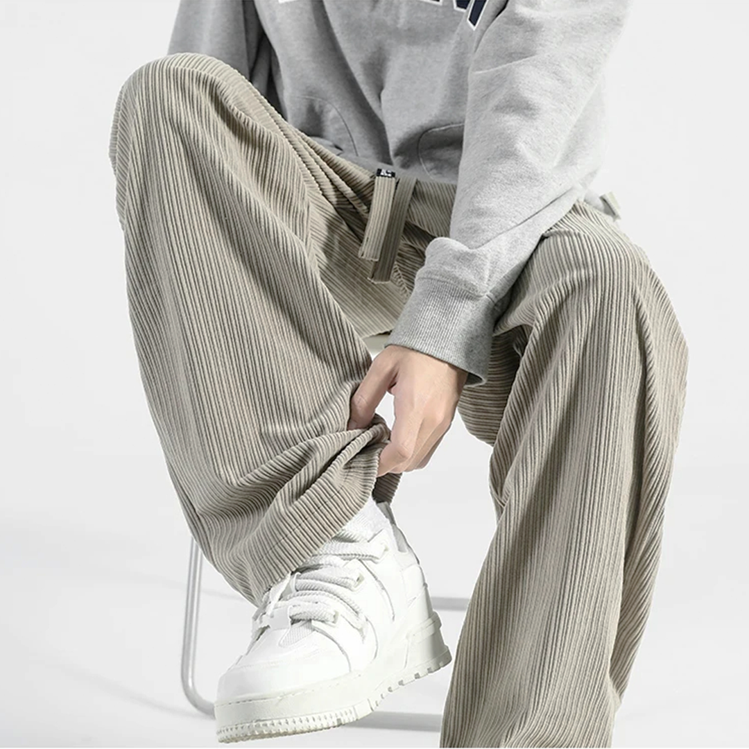 Quinn - Pantalon texturé