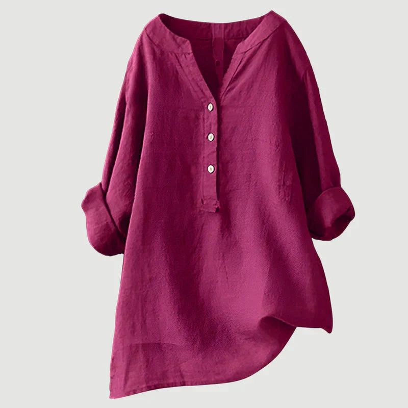 Evelyn - Blouse à boutons