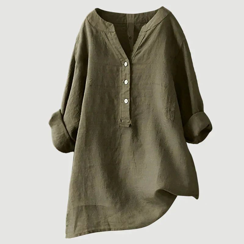 Evelyn - Blouse à boutons