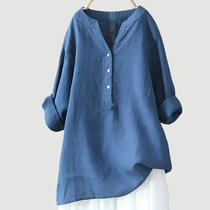 Evelyn - Blouse à boutons