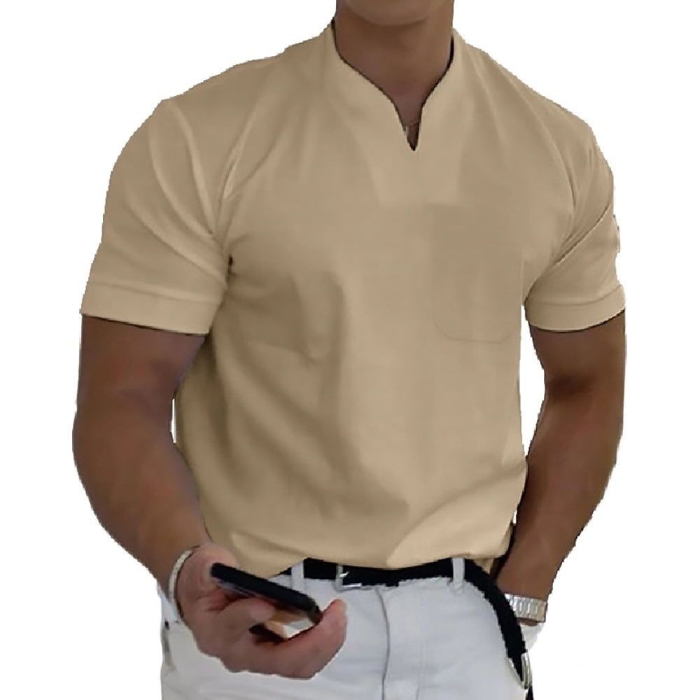Jason - T-shirt fitness business da uomo a maniche corte