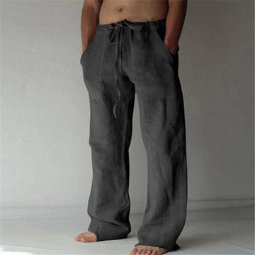 Anton - Pantalon Casual d'Été Uni