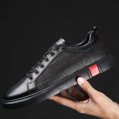 Kai - baskets plates avec lacets devant
