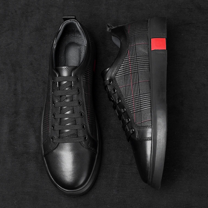 Kai - baskets plates avec lacets devant