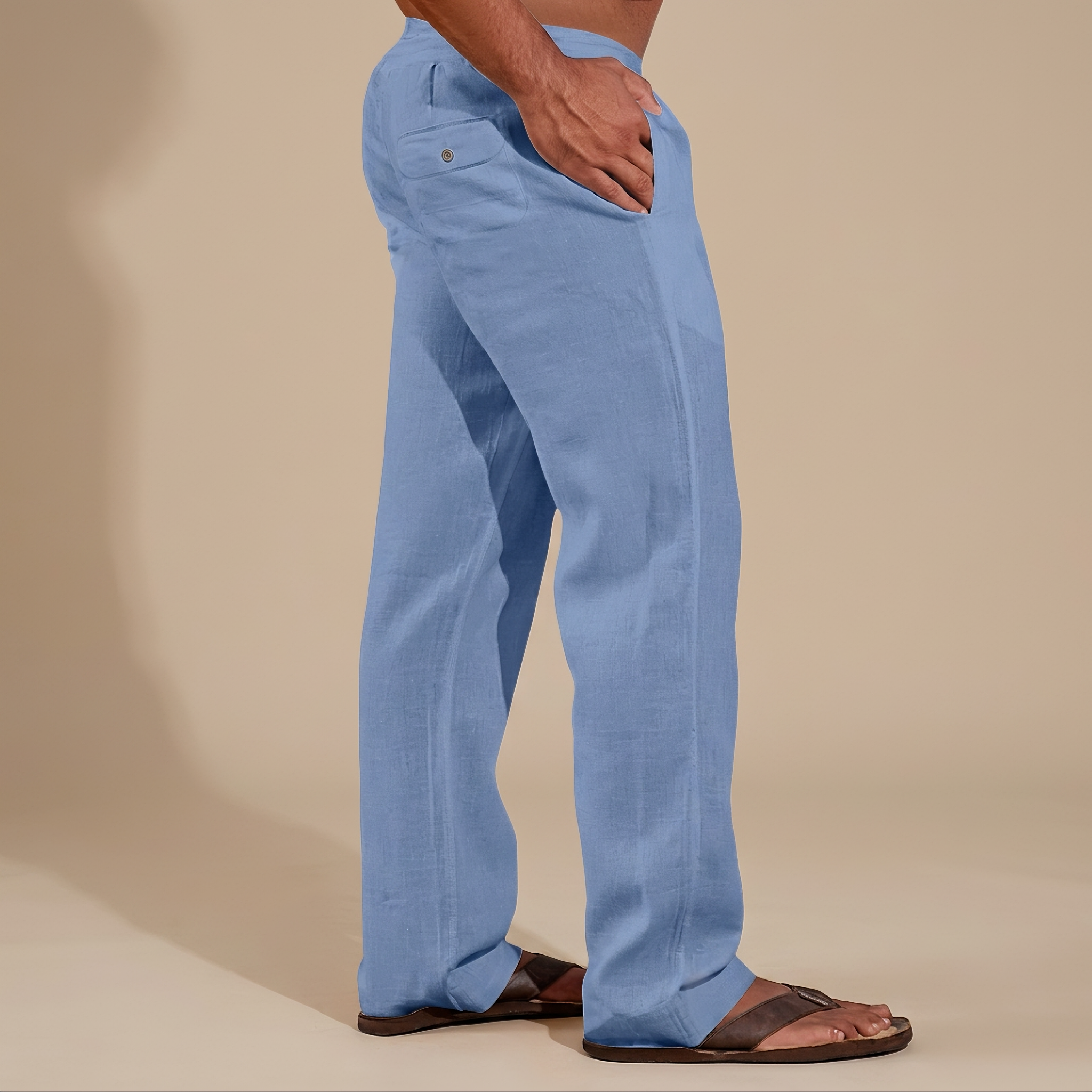 Elias - Pantalon Droit Décontracté
