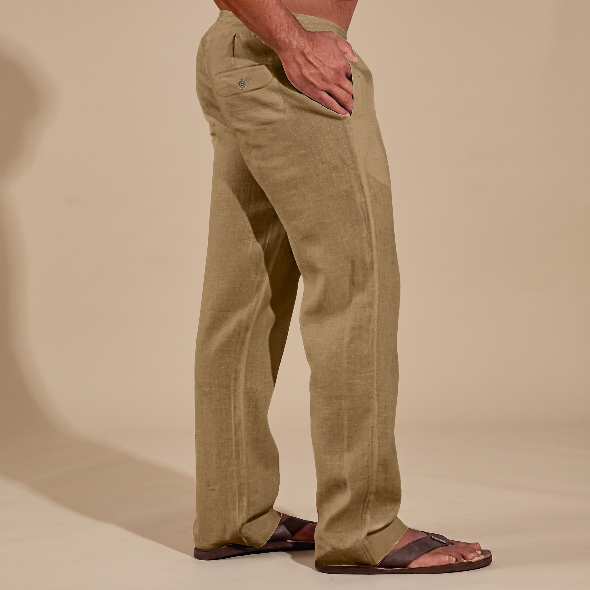 Elias - Pantalon Droit Décontracté