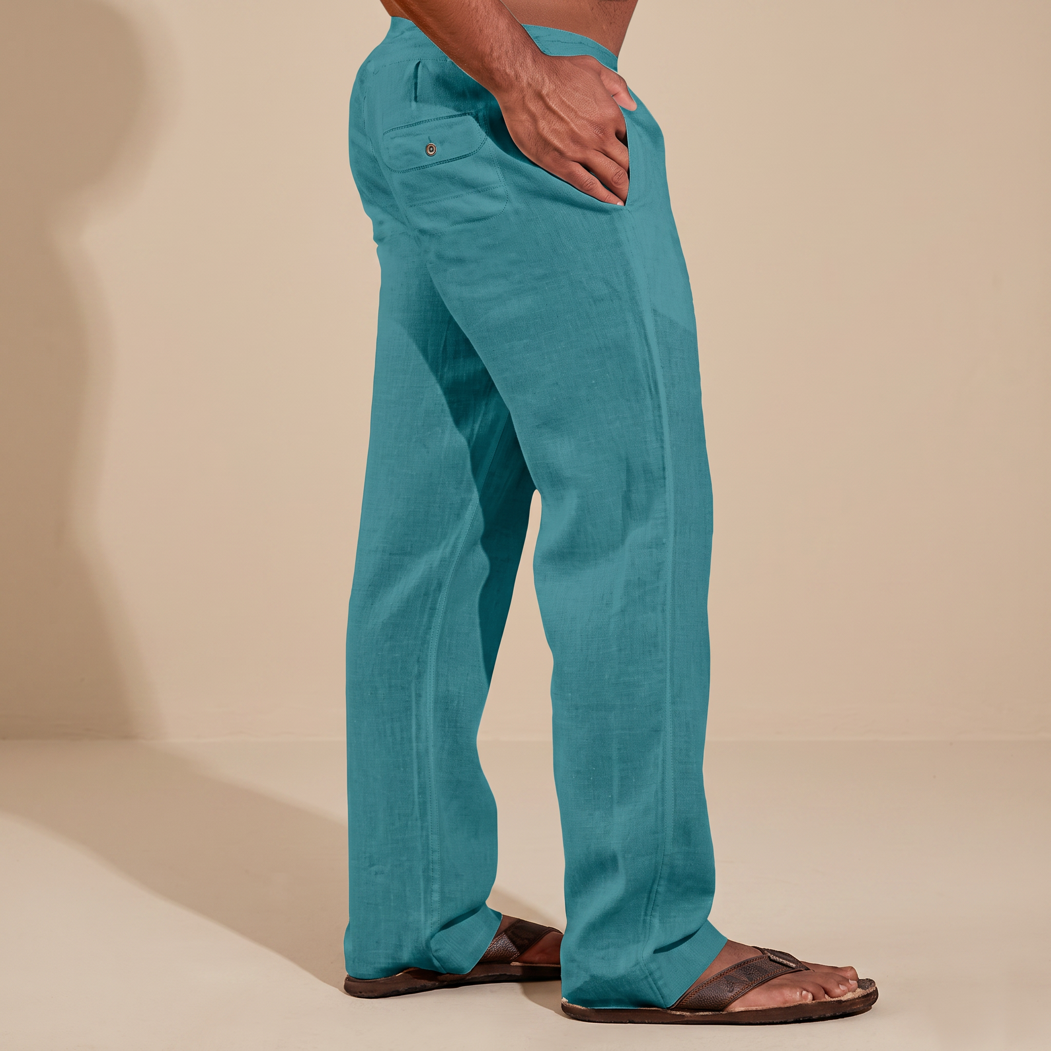 Elias - Pantalon Droit Décontracté