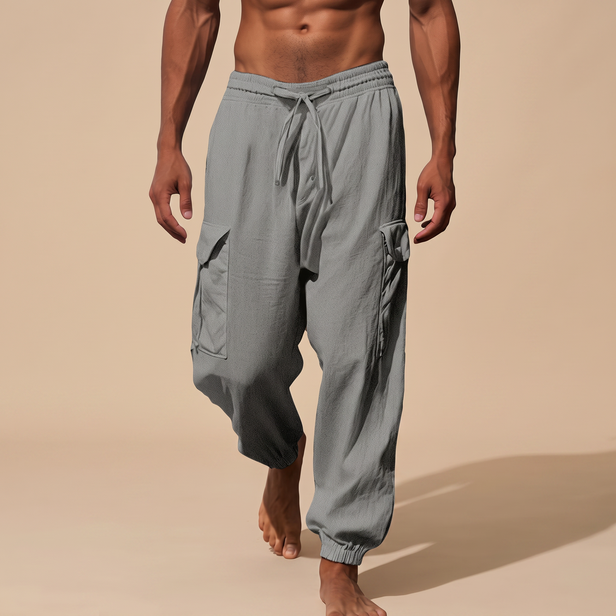 Rodgers - Pantalon ample et agréable avec poches