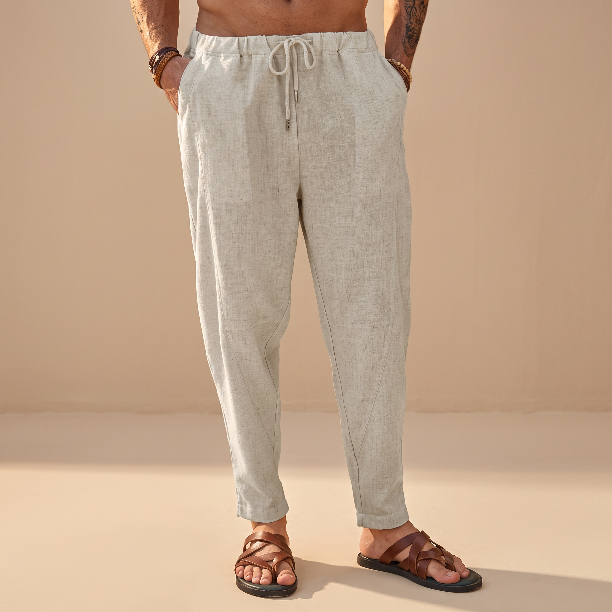Abel - Pantalons de plage relaxés