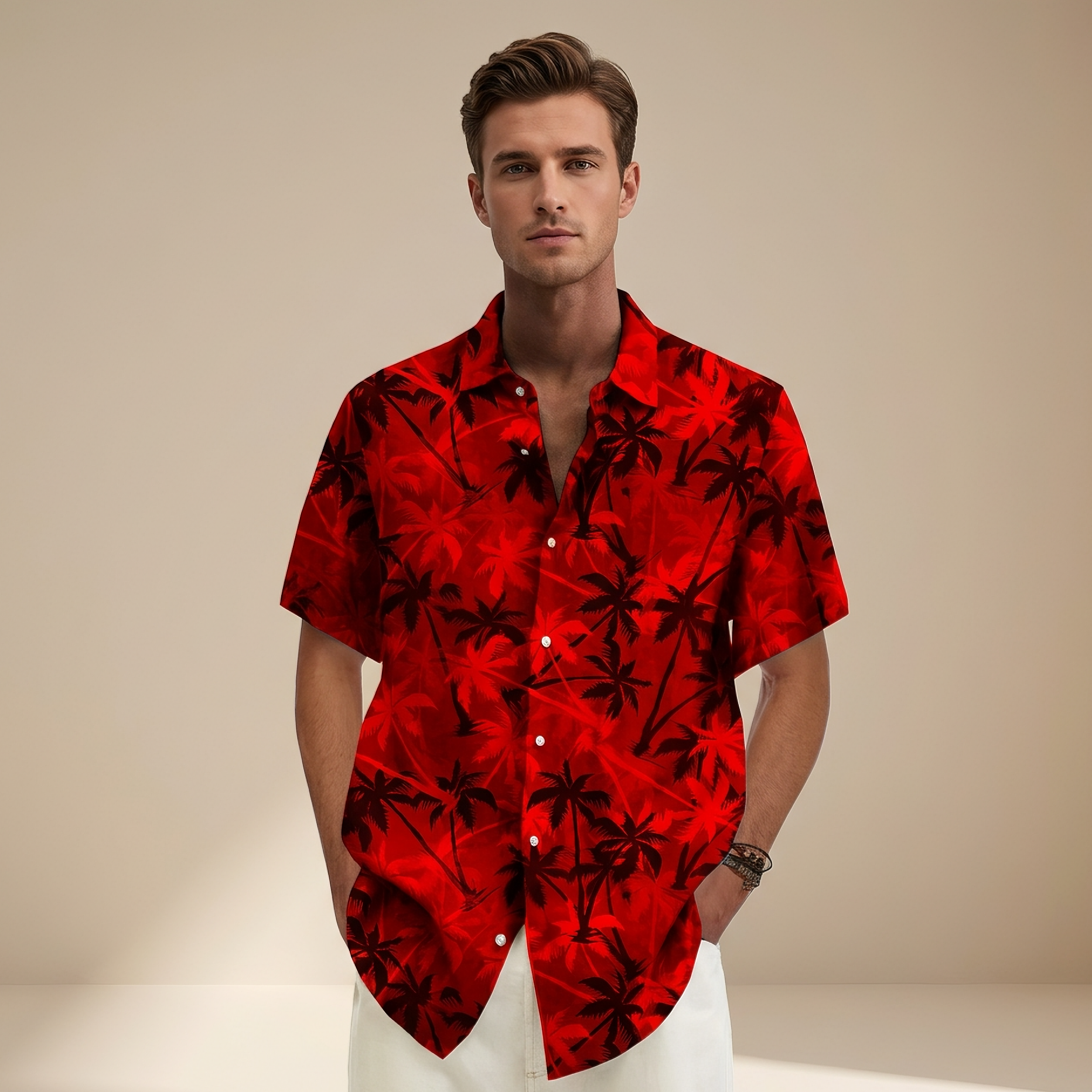 Jenson - Chemise à imprimés tropicaux