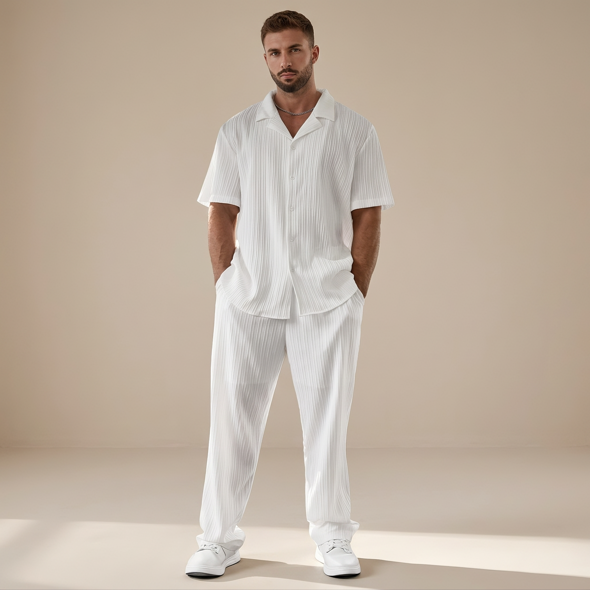 Scott - Tenue Relax à Rayures