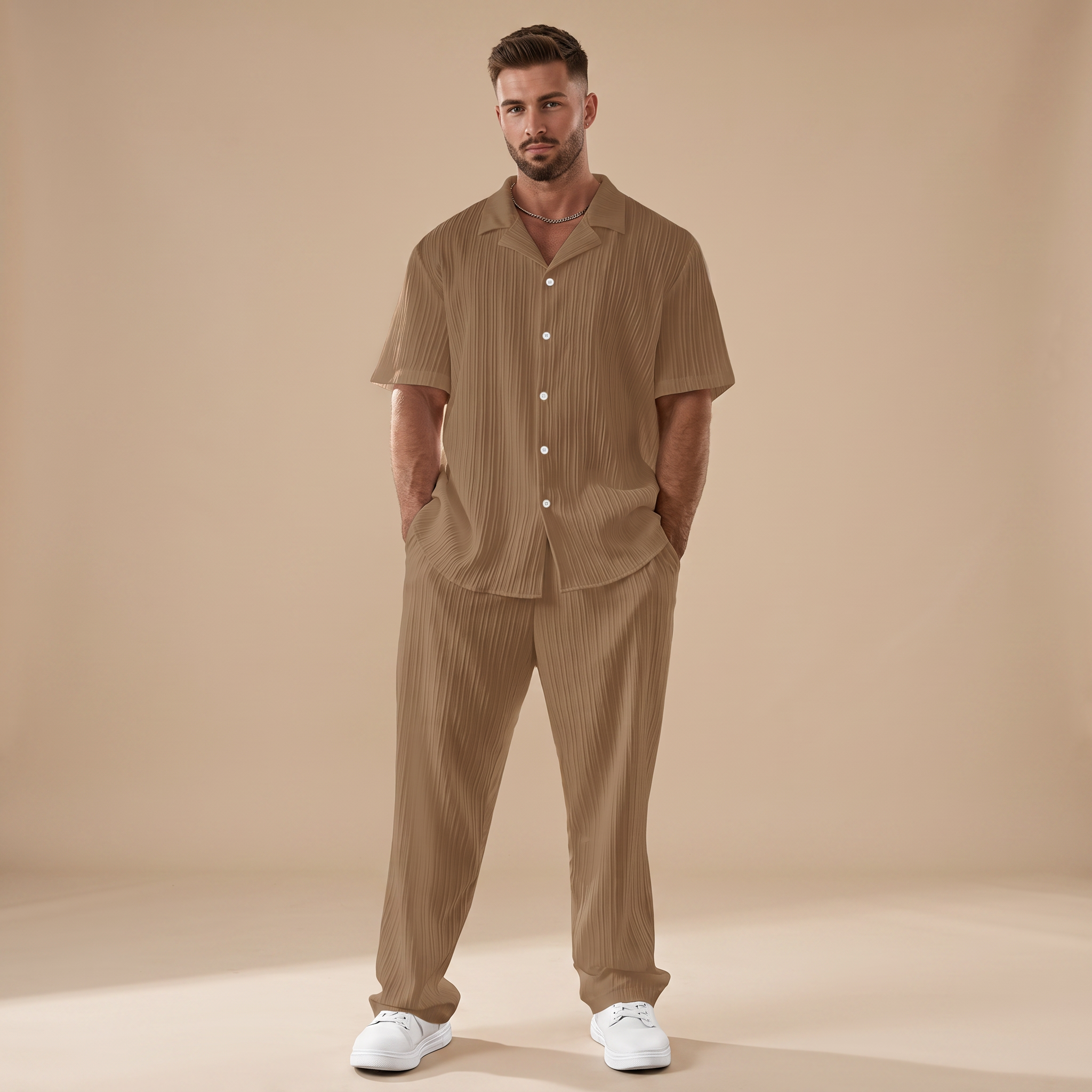 Scott - Tenue Relax à Rayures