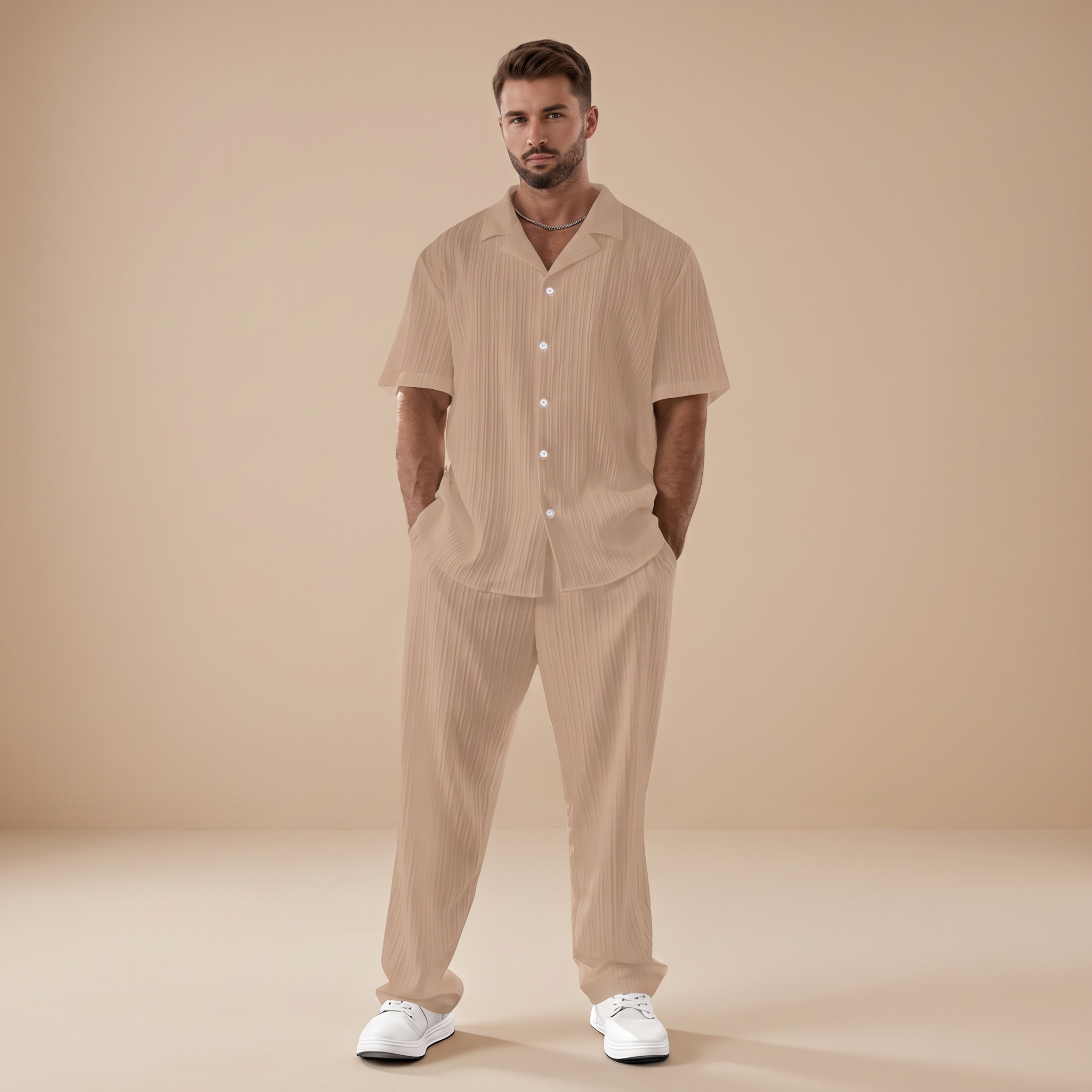 Scott - Tenue Relax à Rayures