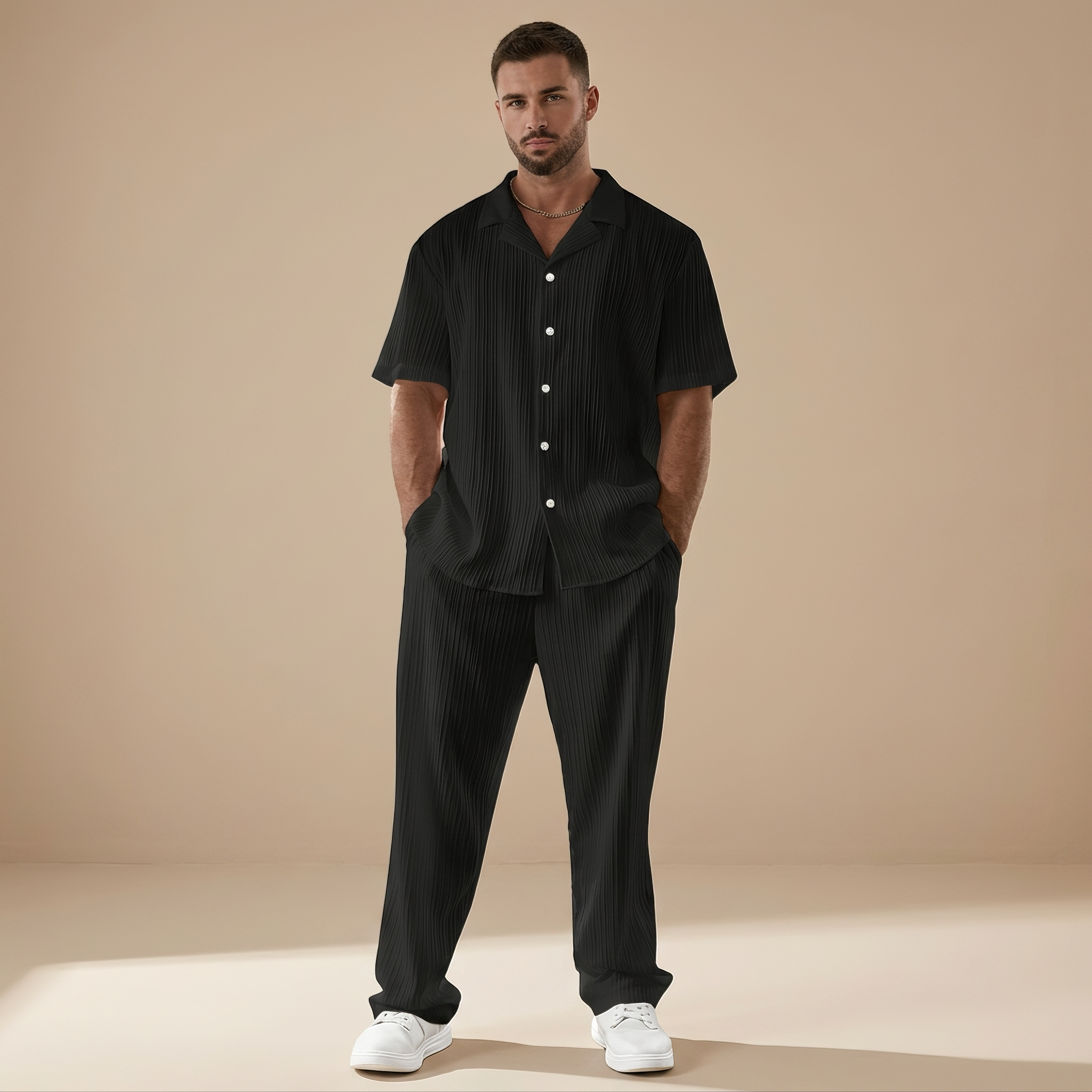 Scott - Tenue Relax à Rayures
