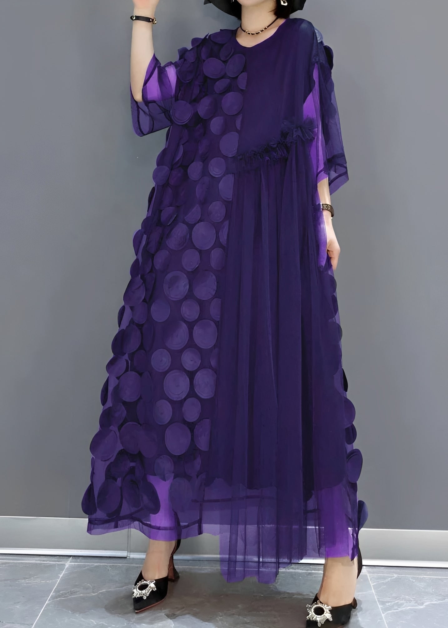Hanna - Robe asymétrique moderne pour femmes