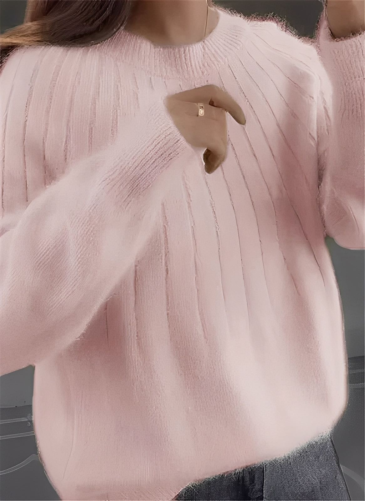 Cornelia - Pull décontracté femme à coupe ample