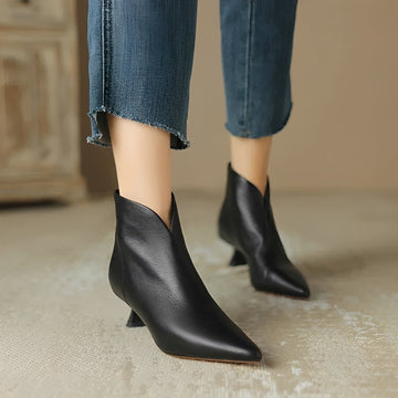 Samira - Bottines Élégantes à Talons