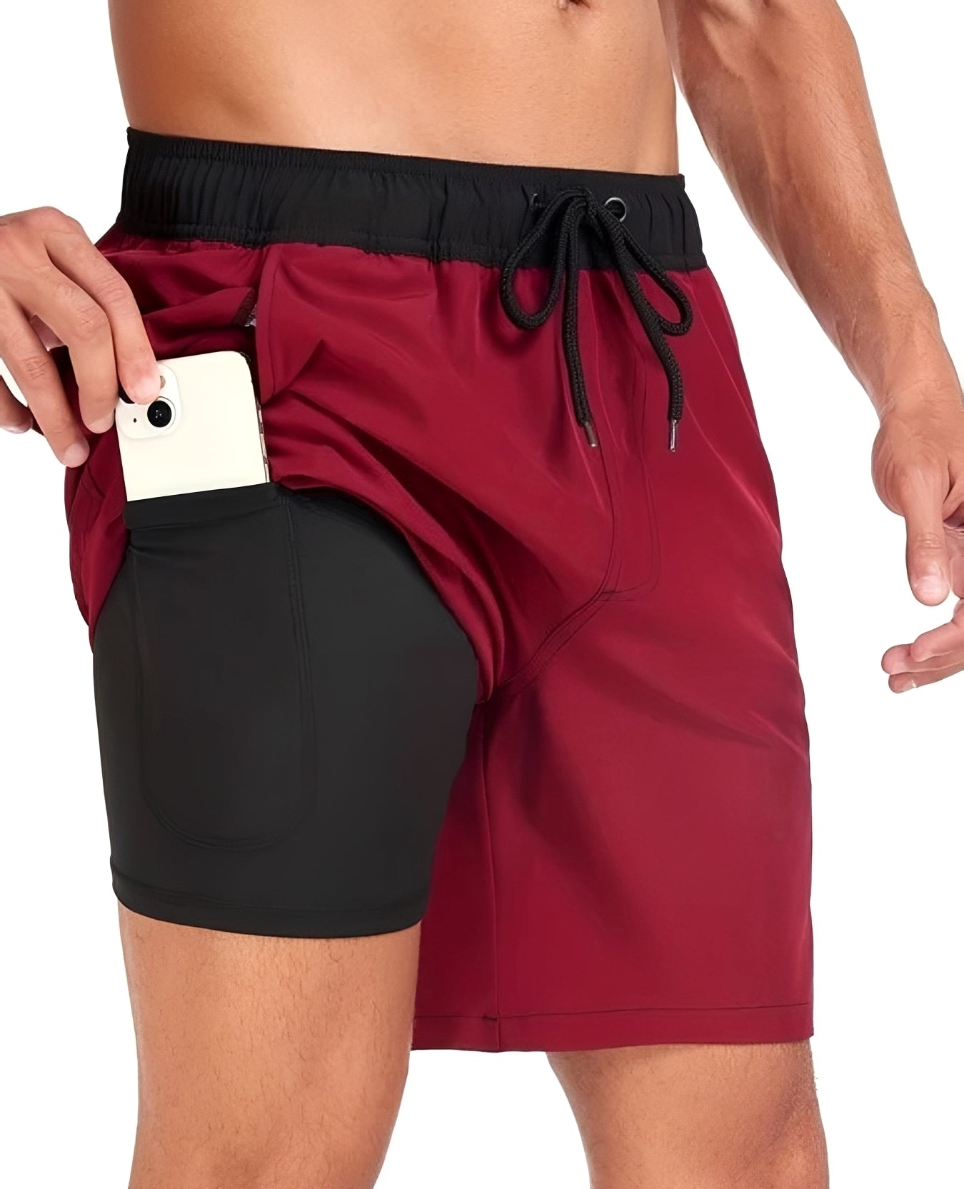 Adam – Short de bain pour homme – séchage rapide