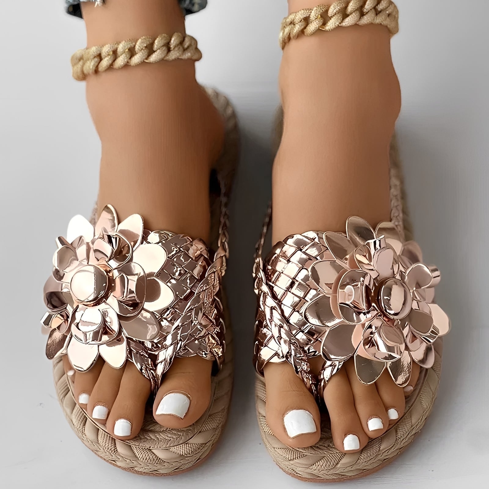 Saira - Chaussons Décontractés avec Design Texturé