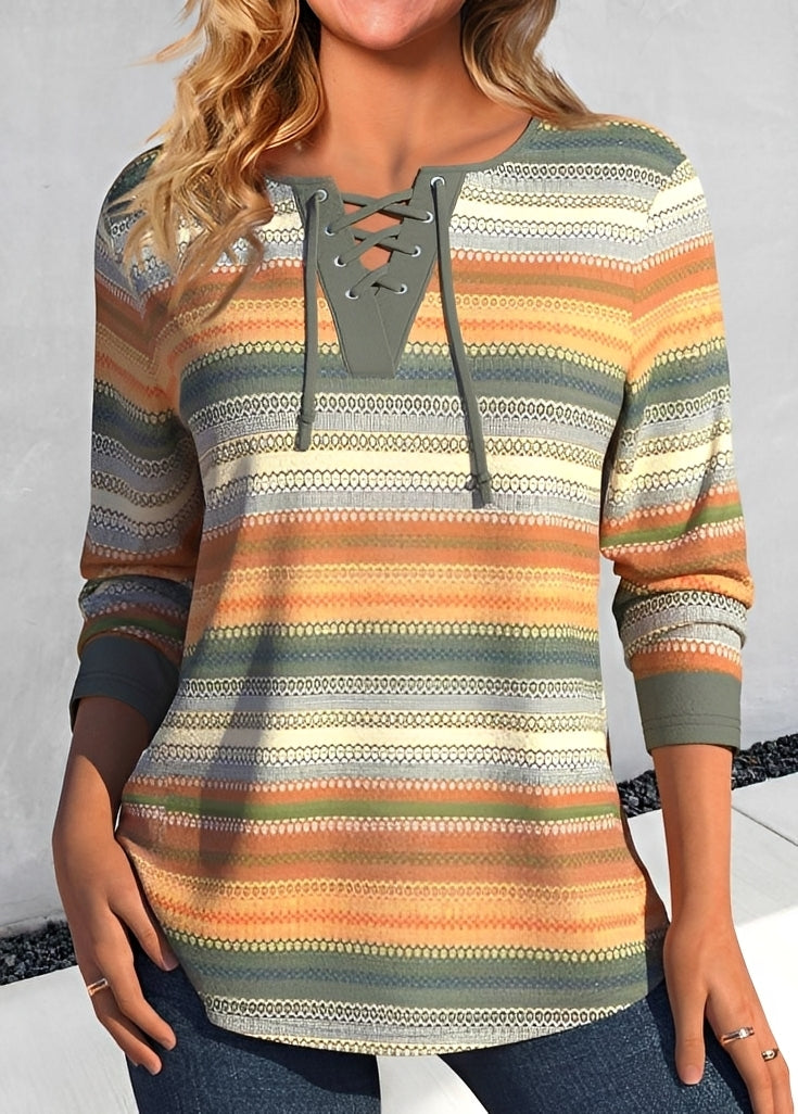 Rachael - Blouse élégante à manches longues