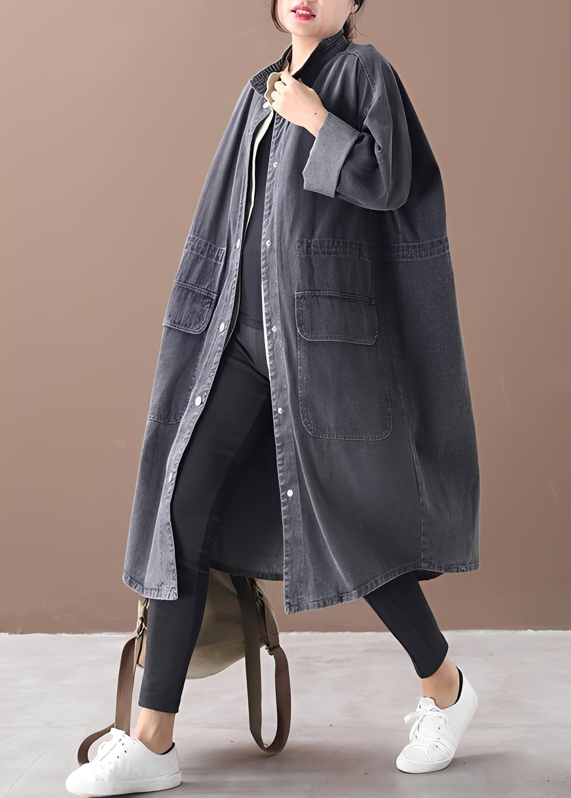 Rachel - Robe-chemise élégante en denim pour femmes