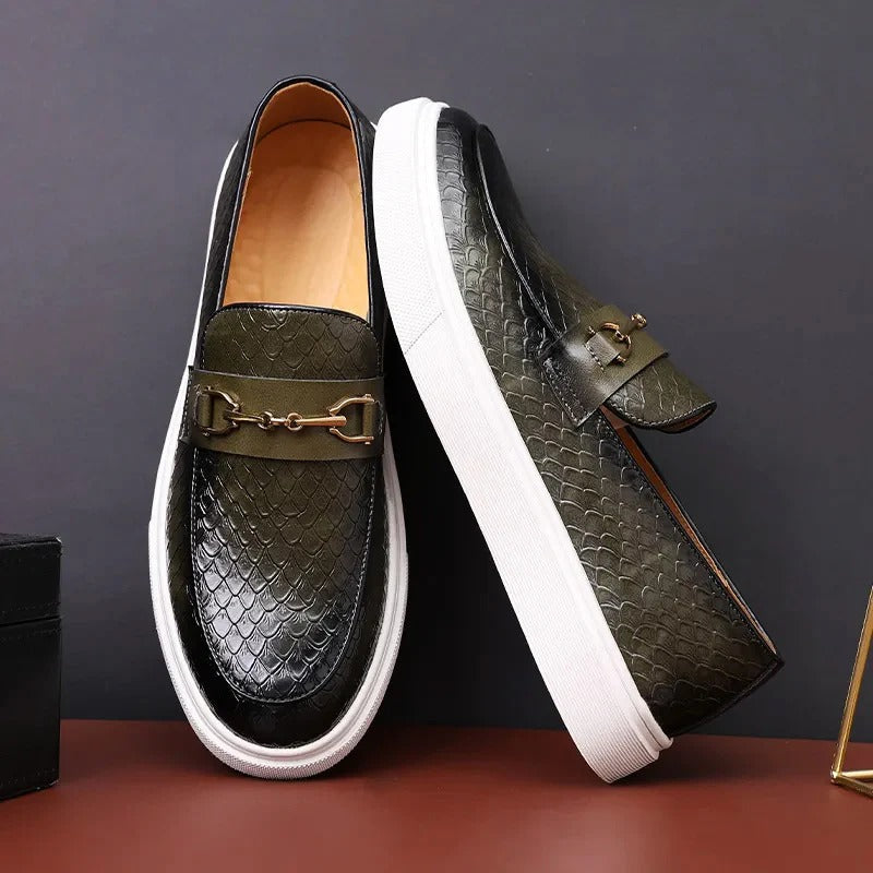 Frances - Mocassins Simples pour Occasions Formelles