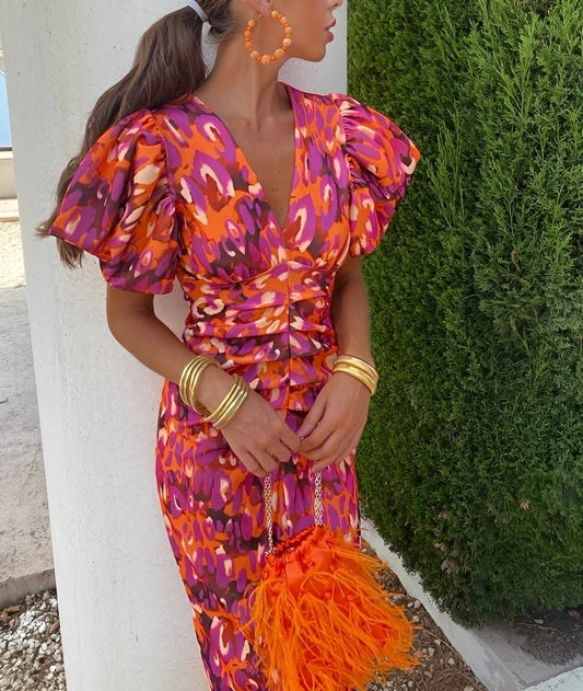 Kylie - Robe Chic à Fleurs