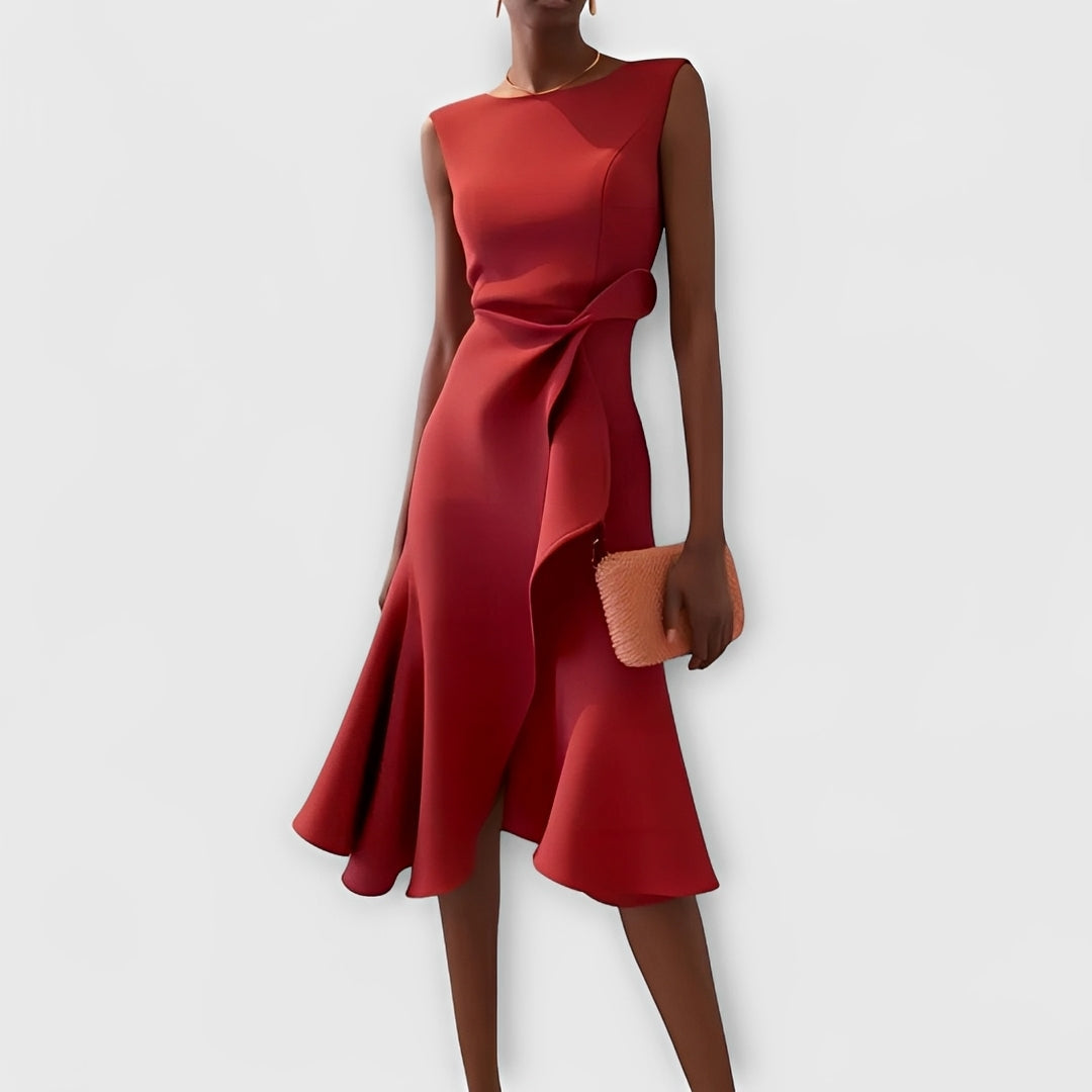 Jesse – Robe mi-longue pour femmes – pour événements festifs