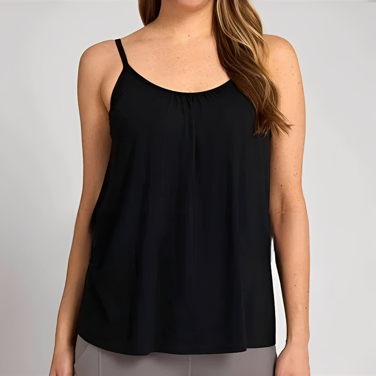 Jenna - T-shirt décontracté avec soutien-gorge intégré pour femmes