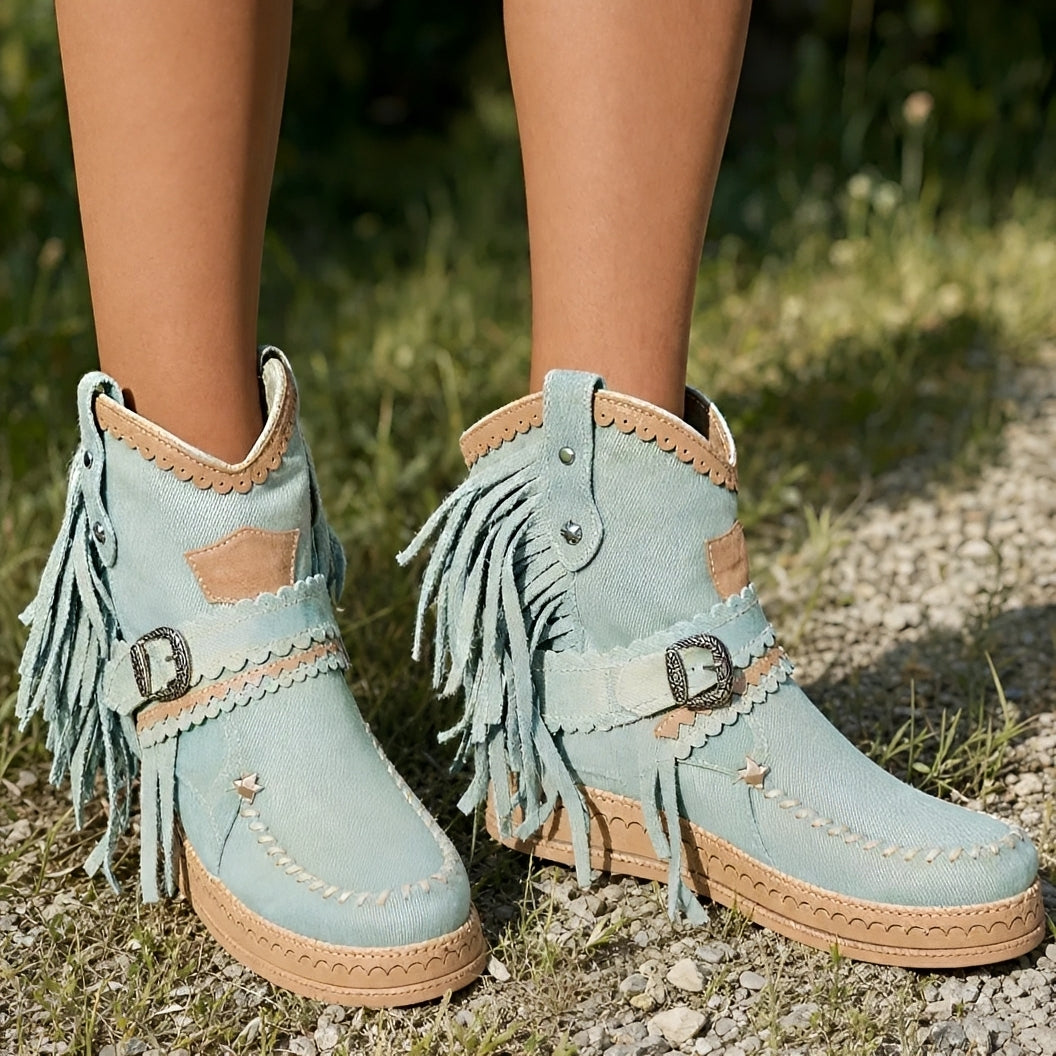 Brianna - Bottines Élégantes de Style Bohème